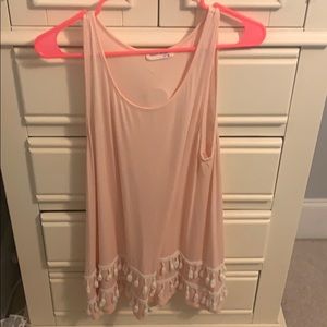 Light Pink Pom Pom tank
